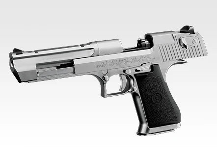 TOKYO MARUI DESERT EAGLE .50AE HARD KICK CHROME STAINLESS GBB AIRSOFT PISTOL