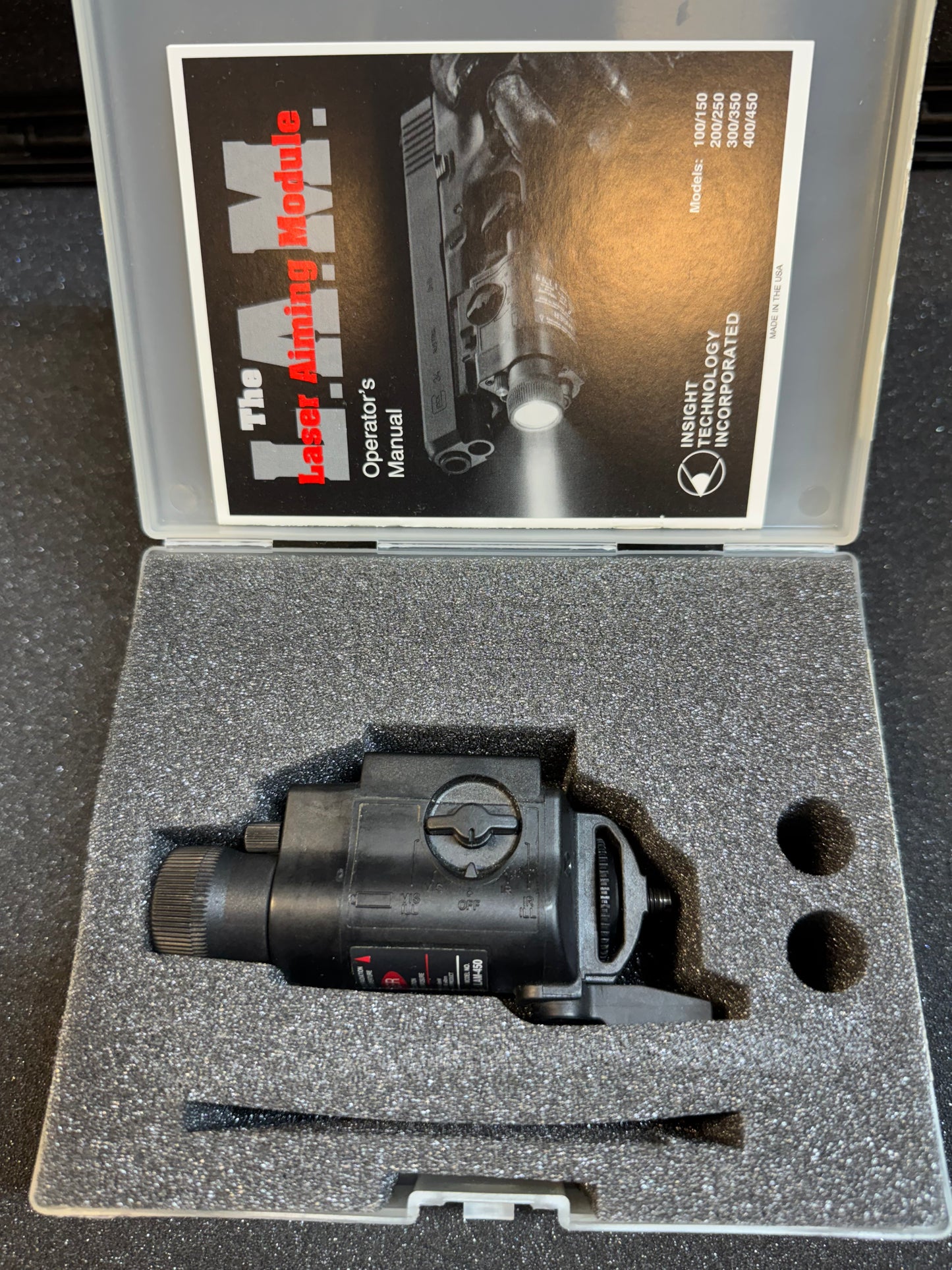 Insight LAM 450 Laser Aiming Module For H&K Mark 23