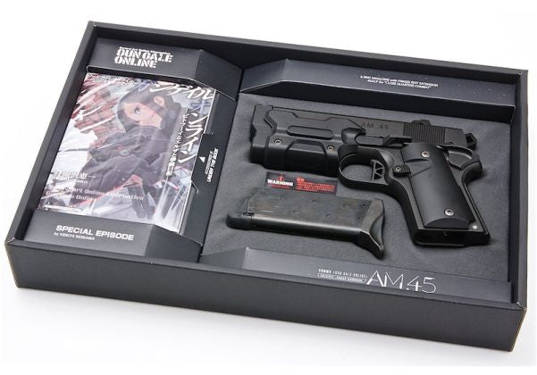 Vorpal Bunny AM .45 Tokyo Marui Gun Gale Limited Edition Gas Blowback Pistol - Black Edition