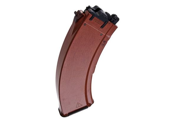 TOKYO MARUI AKM / AKX BAKELITE REALSKIN GAS MAGAZINE (35 RDS, ALUMINUM MAGAZINE)