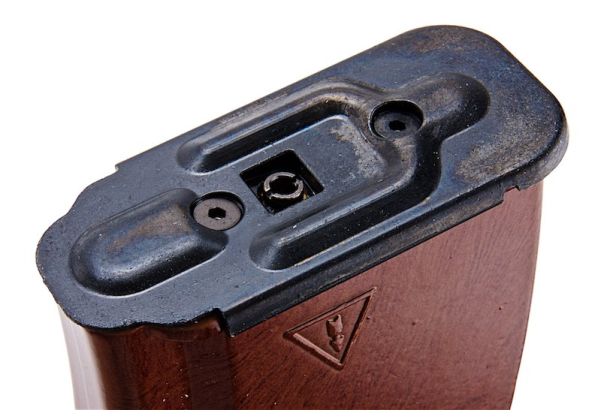 TOKYO MARUI AKM / AKX BAKELITE REALSKIN GAS MAGAZINE (35 RDS, ALUMINUM MAGAZINE)