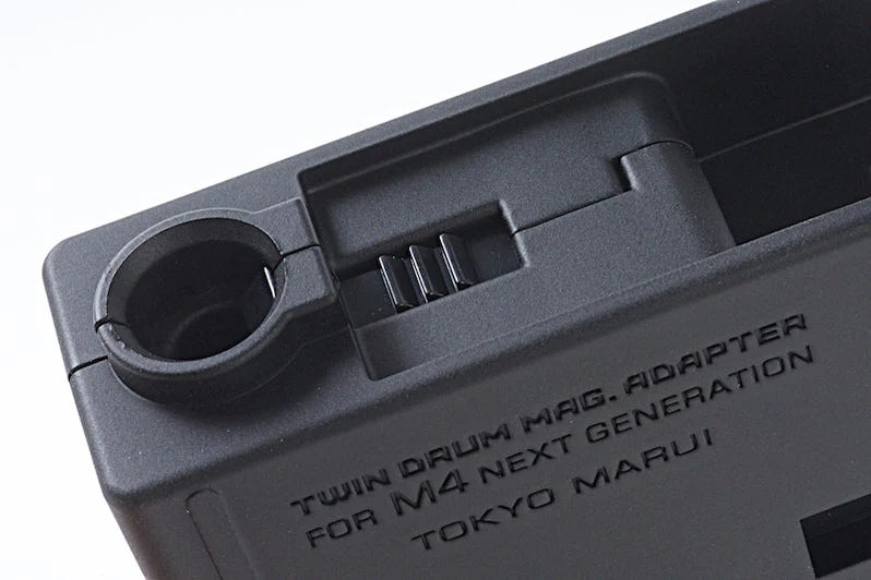Tokyo Marui Twin Drum Magazine for M4 Electric AEGs (1200 rounds) Adapter