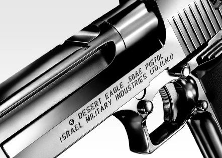 TOKYO MARUI DESERT EAGLE .50AE HARD KICK CHROME STAINLESS GBB AIRSOFT PISTOL