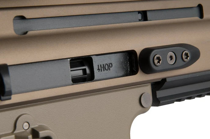 Tokyo Marui Next Generation Recoil Shock System FNH Licensed SCAR-L AEG Rifle in FDE