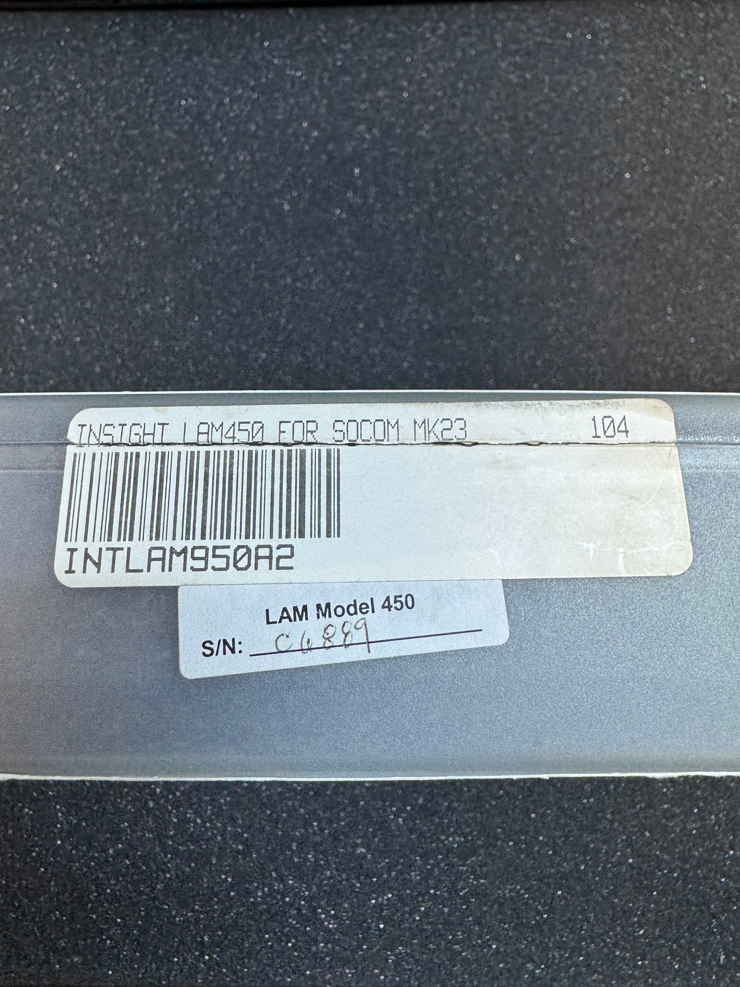 Insight LAM 450 Laser Aiming Module For H&K Mark 23