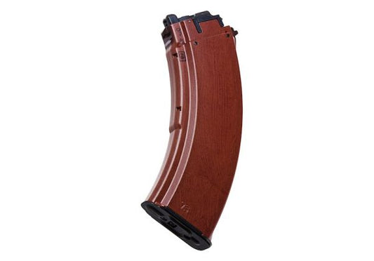 TOKYO MARUI AKM / AKX BAKELITE REALSKIN GAS MAGAZINE (35 RDS, ALUMINUM MAGAZINE)