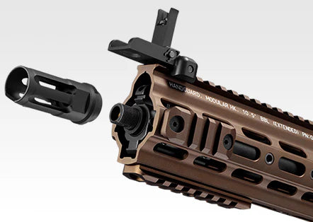 Tokyo marui HK 416 Delta Custom Tan Electric Recoil Shock New Generation AEG